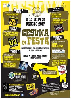 CESUNA IN FESTA - LA SAGRA DELL'ALTOPIANO DALL'11 AL 15 AGOSTO